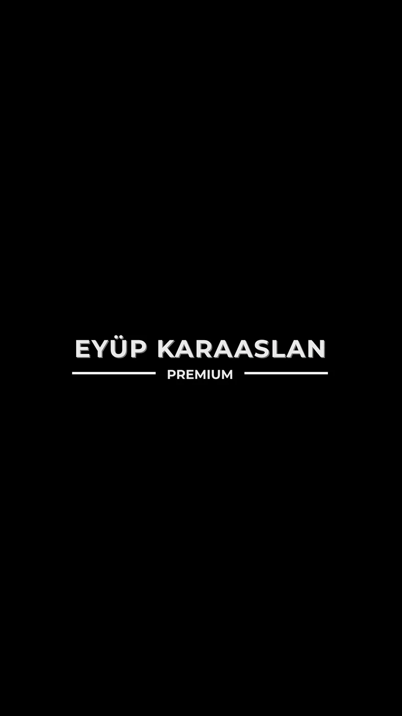 Eyüp Karaaslan Premium marka çalışması